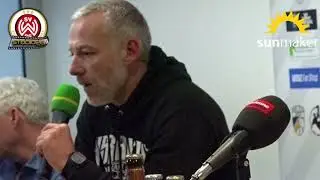Mark Zimmermann nach dem Spiel FC Carl Zeiss Jena vs. SVWW