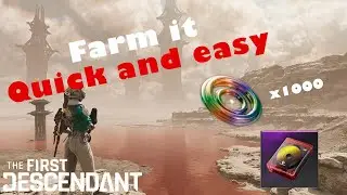 The First Descendant - FASTEST AND EASIEST CRYSTALLIZATION CATALYST FARM!