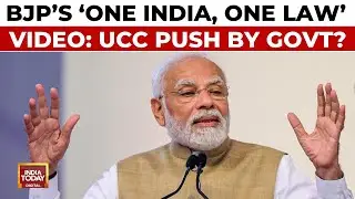 BJP Signals UCC Push with 'One India, One Law' Video Amid Waqf Law Debate | India Today
