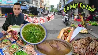 Ẩm Thực Phố TRẦN QUANG KHẢI: Cháo Bánh Canh Vịt Phủ Ném Lạ Lẫm Xứ Huế -Bánh Mì Ngon Phố Chợ Cuối Năm