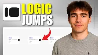 How To Set Up Logic Jumps In Typeform (Tutorial 2026)
