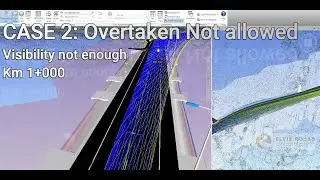 Overtaking Visibility Analysis in Road Projects
