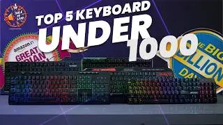 Top 5 best Gaming Keyboards under 1000 on Amazon and Flipkart sale in 2025? 🔥