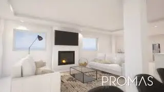 (Unreal Engine 4) Open Plan Living Room Kitchen