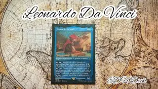 Leonardo Da Vinci EDH Deck #mtg #edh #deckprofile #cards #leonardodavinci #assassinscreed