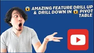 😱 Amazing feature Drill Up\ Drill Down in 😱 Pivot Table #Excel #VBA