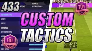 FIFA 21 BEST CUSTOM TACTICS + PLAYER INSTRUCTIONS 433 (4) 433 (3) 433 FORMATION!