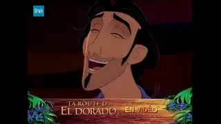 The Road of El Dorado on VHS and DVD commercial 2001 in French first version