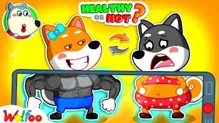 Wolfoo, Healthy or Not❓: Body Switch Up | Wolfoo & Twins' Healthy Habits Adventure | Wolfoo Channel
