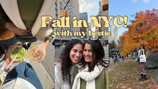 Two indian girls explore New York City! (Coffee vs Matcha, random shopping, central park and more)