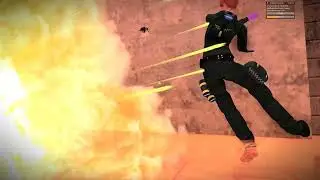 APB Reloaded - Paramedic attending to patients in Asylum