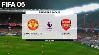 FIFA 05 (FIFA Football 2005) - Arsenal vs Manchester United - Gameplay PC HD