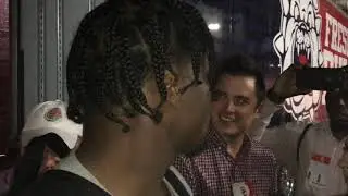 USC RB Stephen Carr after Fresno State game
