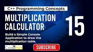 15 Multiplication Table Project