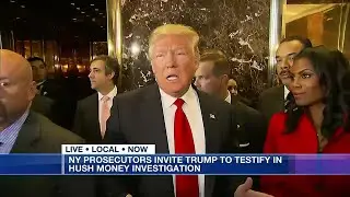 Trump asked to testify in Hush Money Investigation