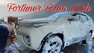 Fortuner Foam Wash|Bright cars