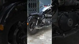 Best exhaust for Super Meteor 650 Astral Pro polish exhaust #automobile #exhaust #supermeteor650