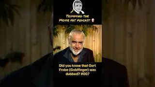 Gert Frobe was dubbed in Goldfinger (1964) #007 #jamesbond