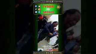Tyson vs Briggs | Take to Da Streets!😱👊🏿 #tyson #Briggs #viral #bosscertifiedentertainment #fight