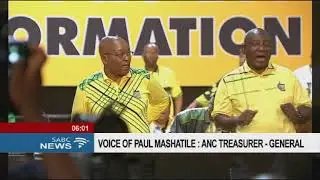 Mashatile reveals ANC plans