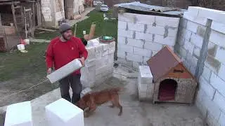 Munca la tara anexa zidarie BCA