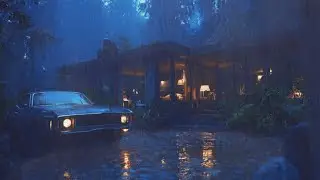 Relaxing Rain & Soft Piano for Deep Sleep | Calming Forest Night Sounds to Drift Off Peacefully