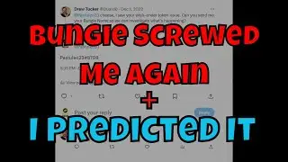 Bungie Screwed Me Specifically & I Predicted It For The Second Time - Cheese Talks