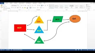 Create a Diagram/Flowchart in Ms Word