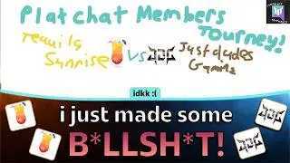 Tequila Sunrise vs Just Dudes Gaming - Plat Chat Members Tourney Season 2