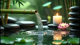 Deep Sleep Music with Rain Sounds, Calming Piano, Nature Sounds, Stress Relief Music,Spa #61