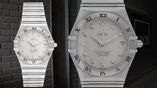 Omega Constellation Classic Steel Diamond Mens Watch 1504.35.00 | SwissWatchExpo