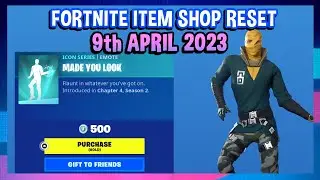 *NEW* MADE YOU LOOK EMOTE! (Fortnite Item Shop Reset 9th April 2023)