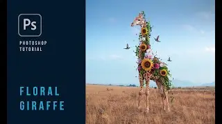 Photoshop Tutorial - Grow Ivy, Leaf and Flower on Animal