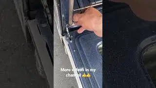 How to remove the door on a Samsung stove 👍👍