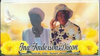 Funeral for Ina Dixon on Sunday December 7, 2025 At Birds Hill S.D.A Church