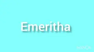 INDIRIMBO: Ubusobanuro bw'izina emeritha 