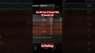 Call Of Duty WW2 FFA Failed V2 Rocket, One Off With 10 Seconds Left El Presador Rage