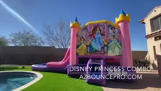 Disney Princess Combo Bouncer Rentals in Phoenix Arizona