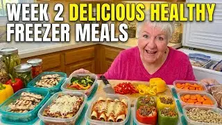 Week 2 Freezer Meals for Weight Loss - High Protein & Easy to Make! #diet