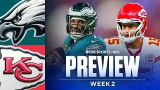 NFL Week 2 Game Preview & Predictions: Eagles at Chiefs | Rematch of Super Bowl 59