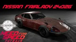 Need For Speed Payback - Nissan Fairlady 240ZG All Parts Location