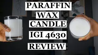 HOW TO MAKE CANDLE USING PARAFFIN WAX | IGI 4630 WAX REVIEW
