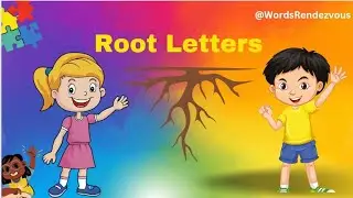 Learn Root Letters Fast #Language #Phonics #English