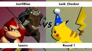 Lock checker vs Just2bloo @ Melee Bair Trap #57 (Surf's Up) Losers Round 1