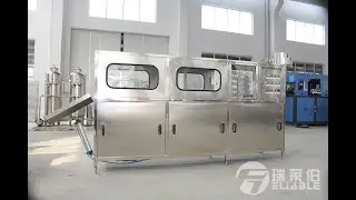 Reliable Machine, 100 BPH QGF-100 full automatic machine solution for 5 Gallons water filling.