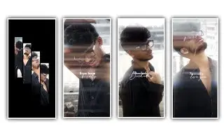 New Trending 1Pic Boys Slowly Lyrics video editing in alight motion instagram trending reels edit