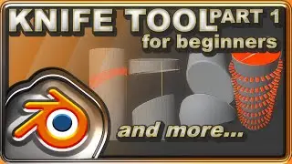 Blender ᵐᶦⁿˢ } Knife Tool + Rip Vertices + Split + Fill + Select Similar { Guidance for Beginners