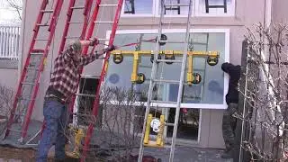 Ladder Lifter Window Installation