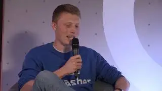 Stasher Cofounder Jacob Wedderburn-Day Live at AW360 in London 2019