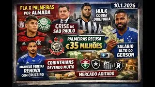 Dia 10.1.2026- &ldquo;Dinheiro, bastidores e poder: quem realmente manda no futebol brasileiro hoje&rdquo;